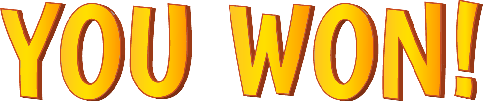 You won